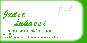 judit lukacsi business card